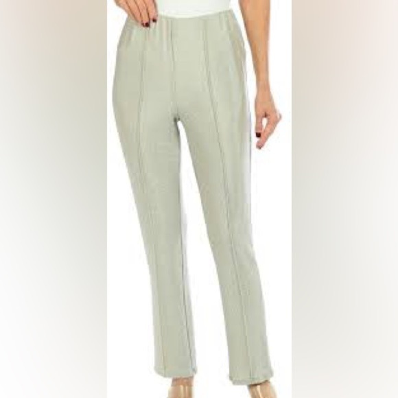 RACHEL Rachel Roy Pants - New RACHEL Rachel Roy Glitter Knit Pull On Front Seam Pant Gray